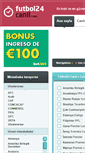 Mobile Screenshot of futbolcanli24.com